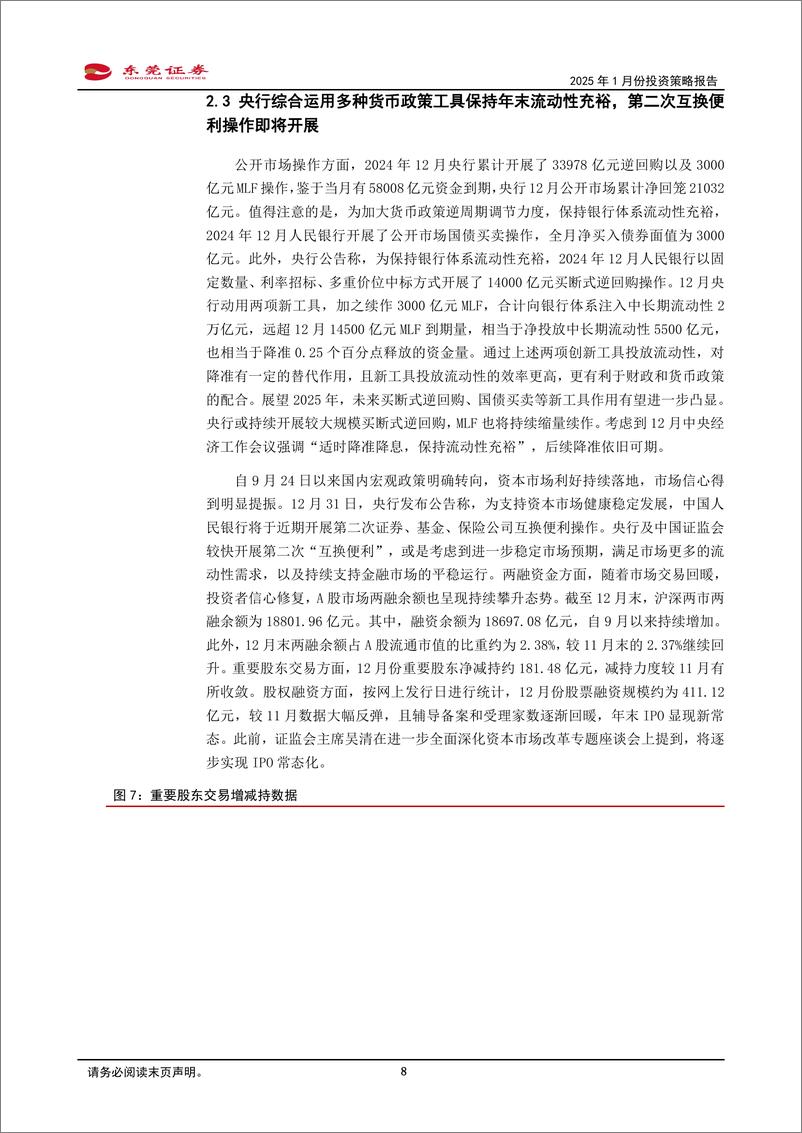 《2025年1月份投资策略报告：震荡整固中跨年行情仍可期待-东莞证券-250102-15页》 - 第8页预览图