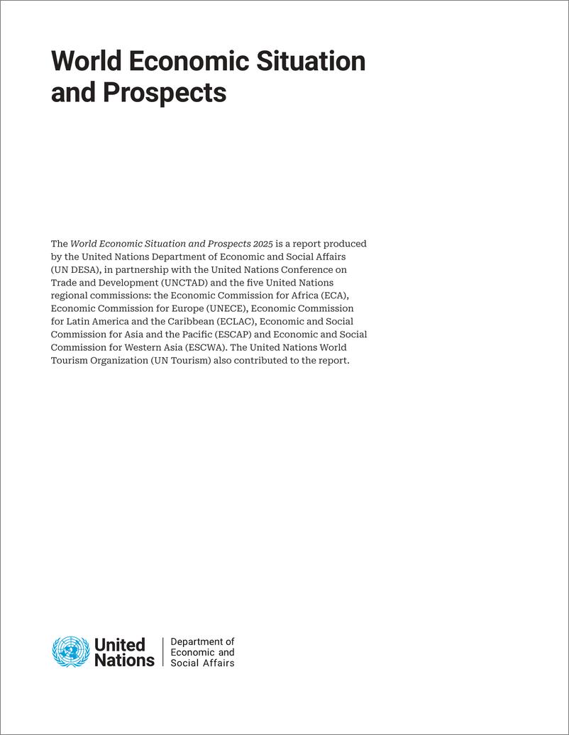 《2025年世界经济形势与展望（英）-联合国-2025-212页》 - 第3页预览图