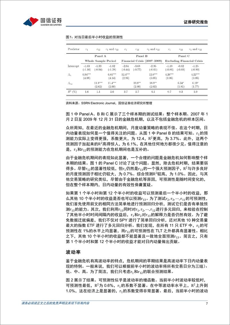 《学术文献研究第39期：股票市场是否具有开盘动量效应？-20220330-国信证券-24页》 - 第8页预览图