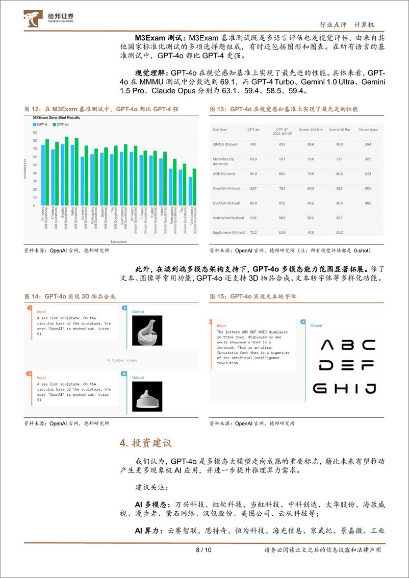 《2024年05月17日更新-GPT-4o：大模型风向标，OpenAI重大更新》 - 第8页预览图