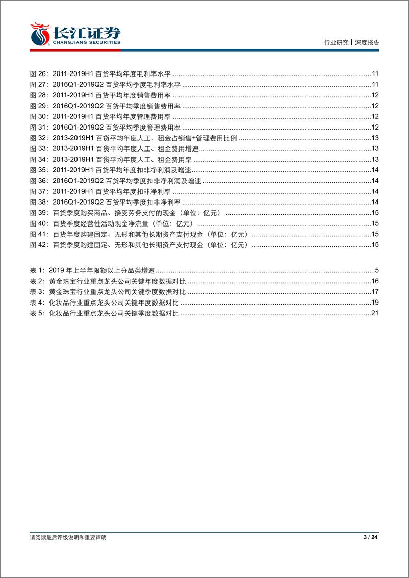 《零售行业2019年中报综述：超市业绩高弹性，可选景气有分化-20190902-长江证券-24页》 - 第4页预览图