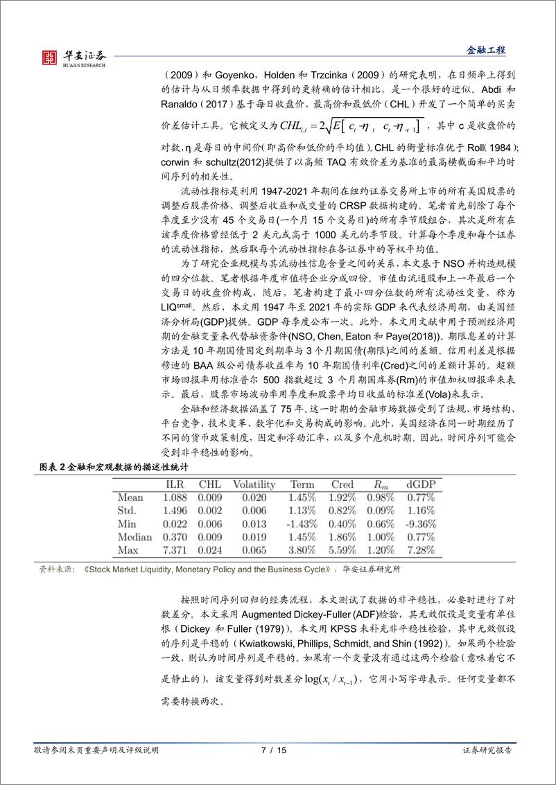 《“学海拾珠”系列之一百三十一：股票市场流动性、货币政策与经济周期-20230308-华安证券-15页》 - 第8页预览图