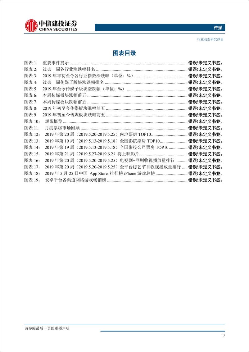 《传媒行业：网络文学监管趋严，推荐关注游戏，大众阅读，IPTV及内容审核相关标的-20190526-中信建投-29页》 - 第5页预览图