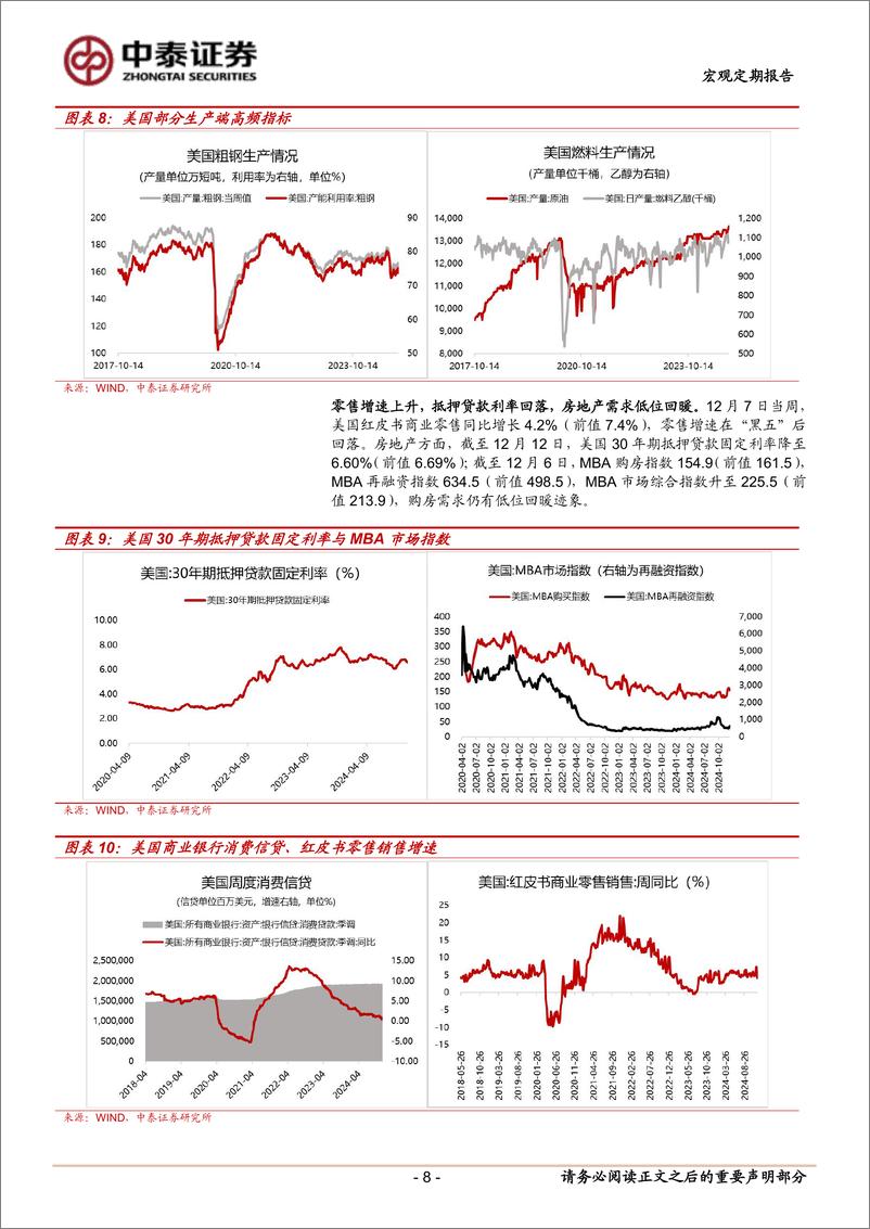 《当前经济与政策思考：拜登政府维持对华施压-241215-中泰证券-11页》 - 第8页预览图