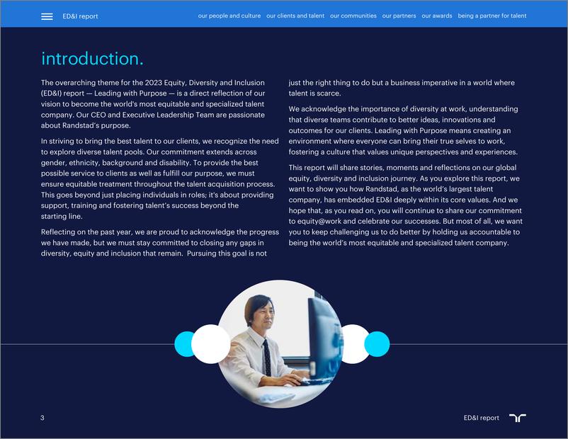 《任仕达_2023年公平_多样性和包容性报告_英文版_》 - 第3页预览图