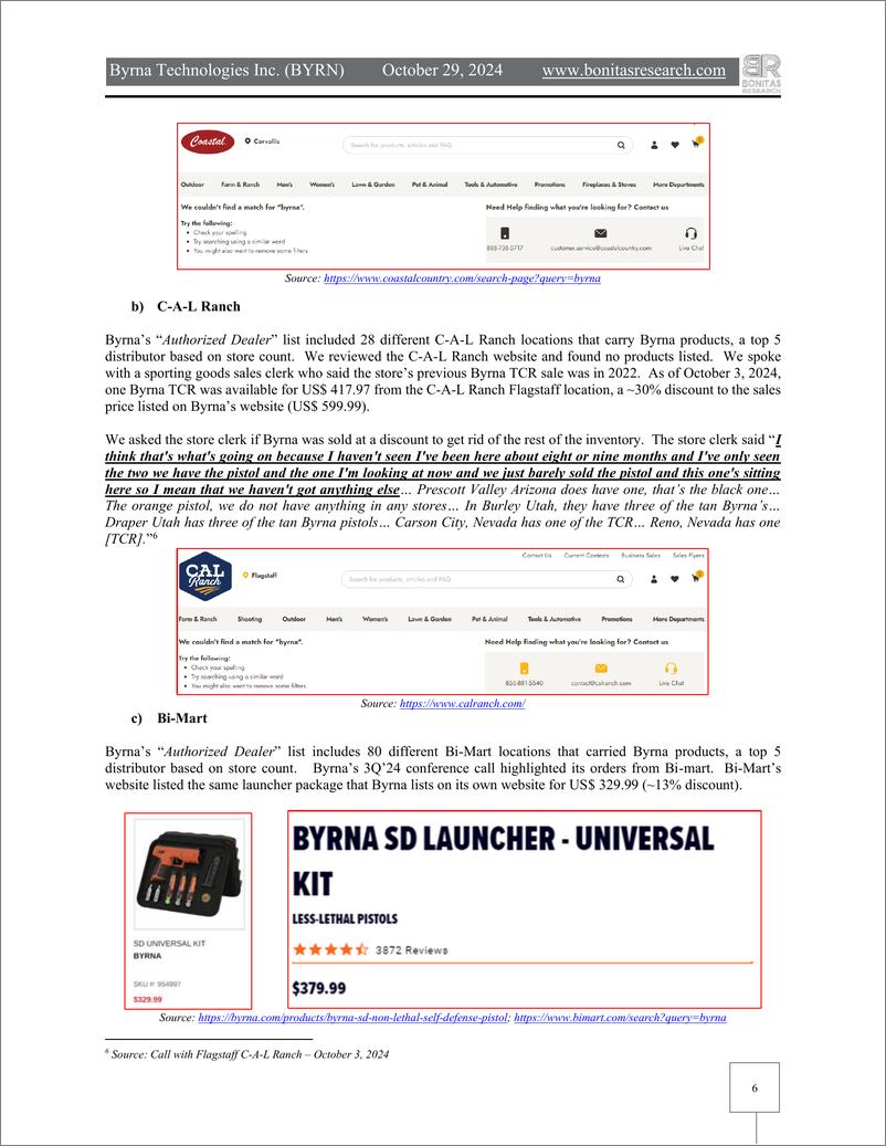 《做空BYRNA公司（英）-2024-18页》 - 第6页预览图