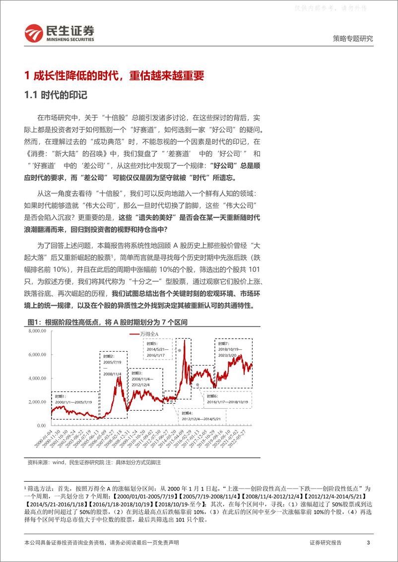 《民生证券-策略专题研究：价值重估，“十分之一”的逆袭-230327》 - 第3页预览图