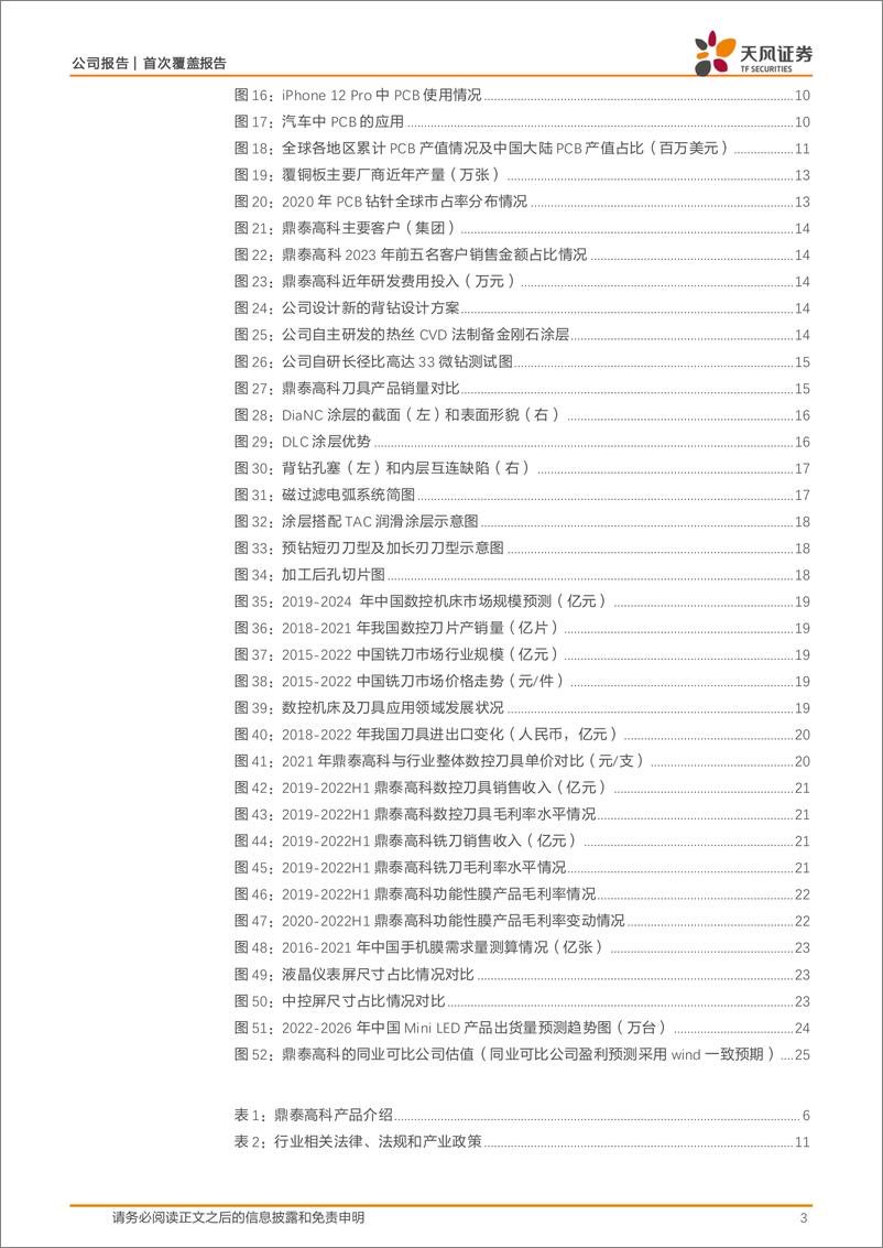 《鼎泰高科(301377)PCB钻针全球龙头，多赛道布局打开成长天花板-241128-天风证券-28页》 - 第3页预览图