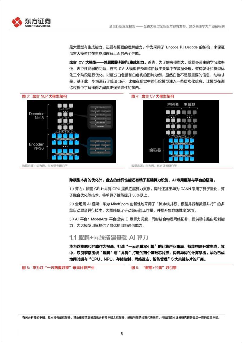 《东方证券-通信行业：盘古大模型全新版本即将发布，建议关注华为产业链标的-230404》 - 第5页预览图