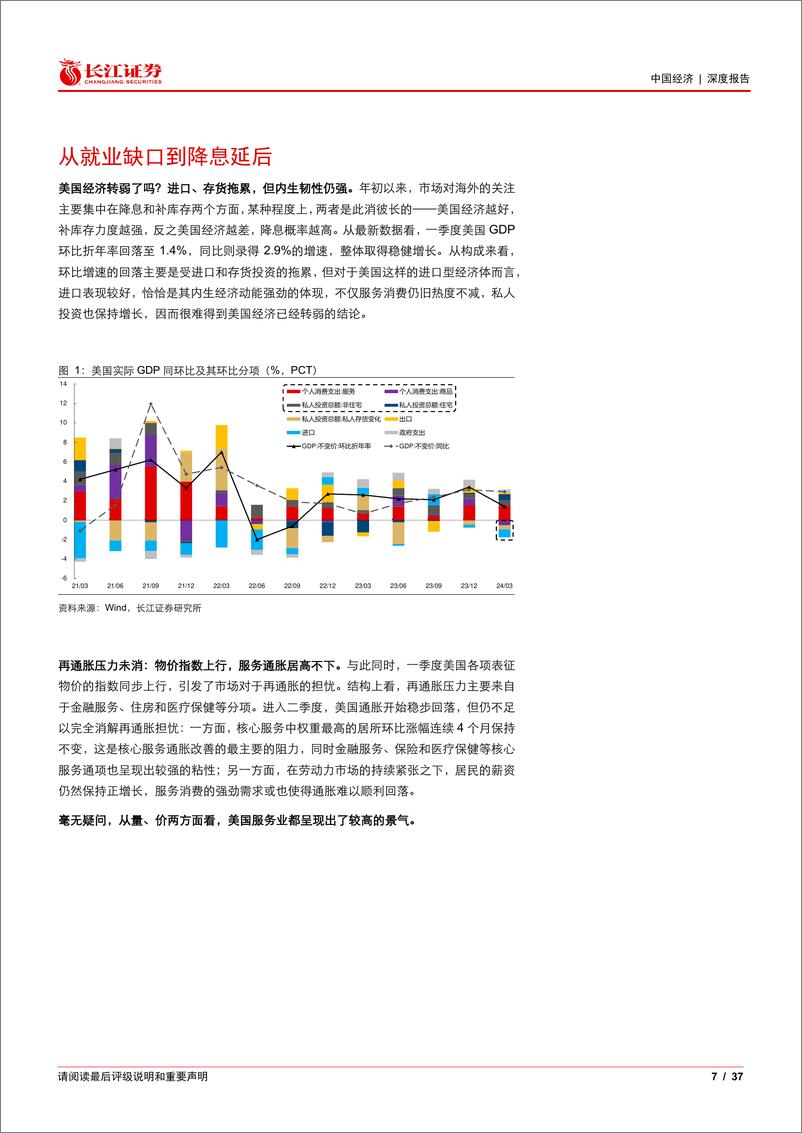 《2024年下半年宏观经济和资本市场展望：脱虚向实-240715-长江证券-37页》 - 第7页预览图