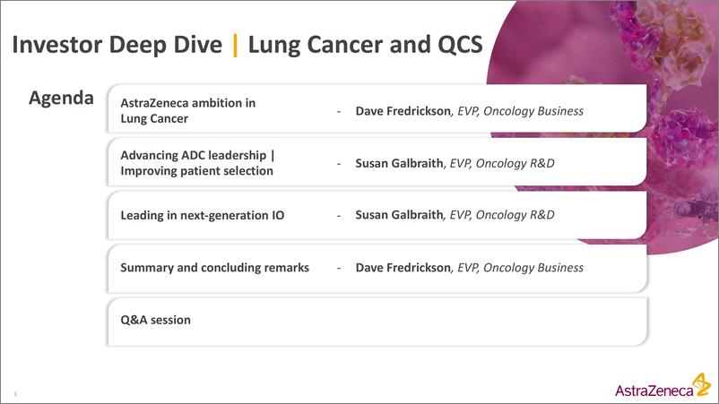 《AstraZeneca_2024年会见AZN管理_肺癌和QCS报告_英文版_》 - 第3页预览图