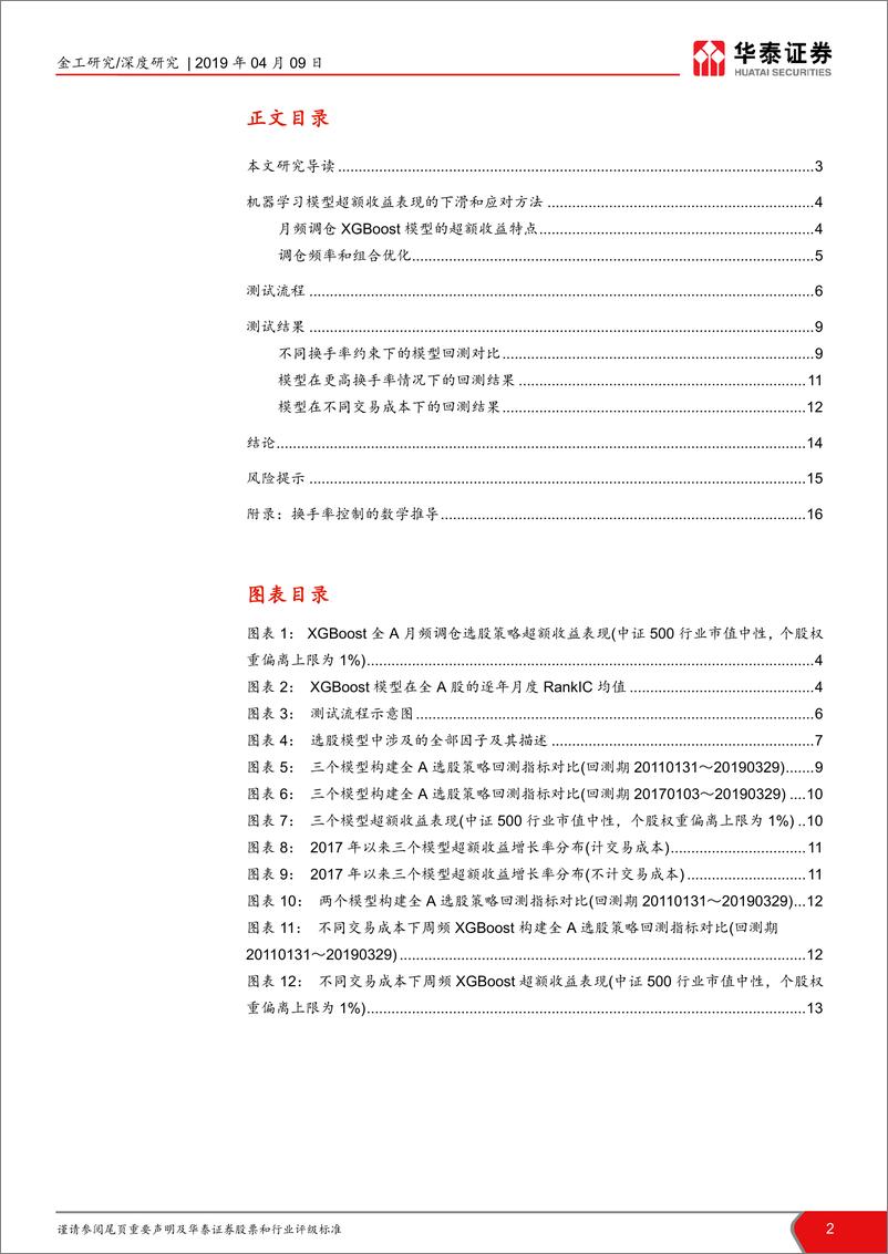 《华泰证券-华泰人工智能系列之十八_机器学习选股模型的调仓频率实证》 - 第2页预览图