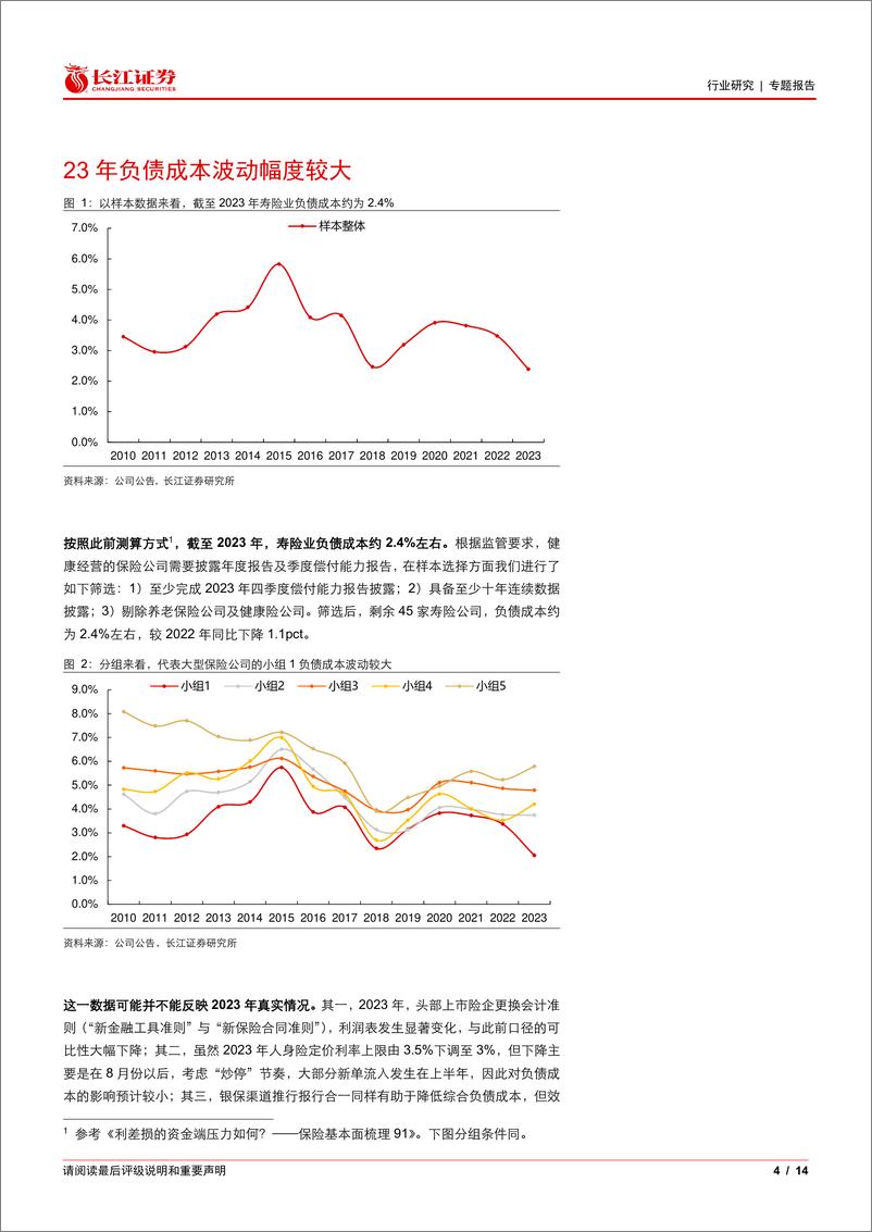 《保险行业基本面梳理96：如何展望2024人身险负债成本？-240607-长江证券-14页》 - 第4页预览图