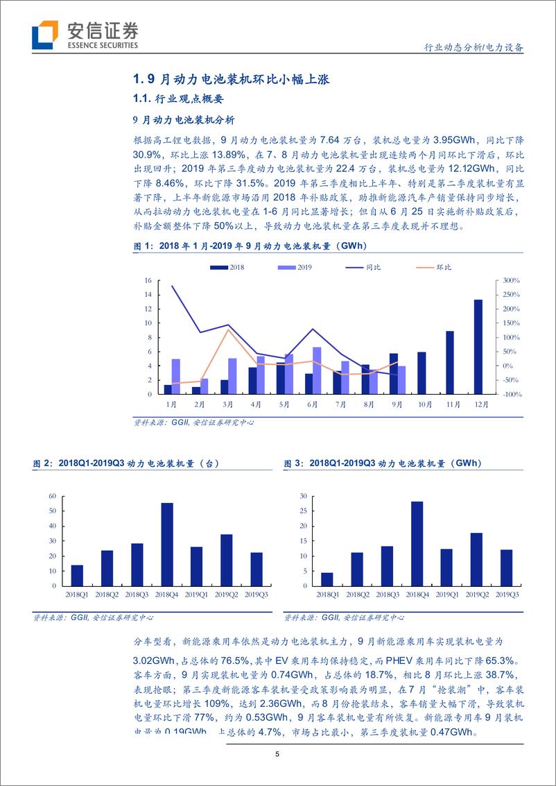 《电力设备行业动态分析：装机量环比改善，泛在建设全面提速-20191012-安信证券-21页》 - 第6页预览图