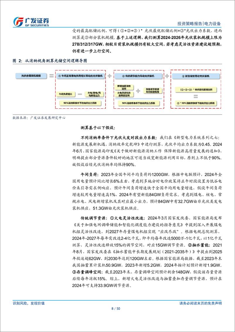 《光储行业2024年度中期策略：平价渐行渐近，电改与消纳引领新一轮超预期-240711-广发证券-50页》 - 第8页预览图