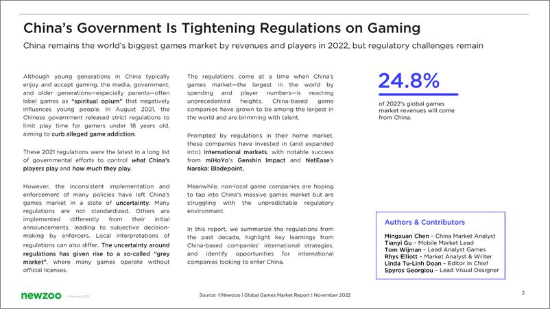 《Newzoo+中国博彩游戏监管报告-29页》 - 第3页预览图