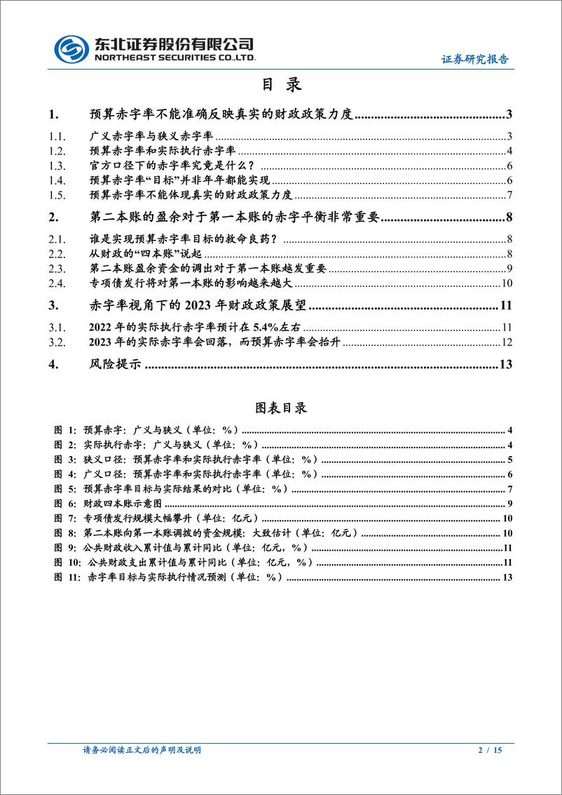 《固收专题报告：赤字率的多副面孔-20221129-东北证券-15页》 - 第3页预览图