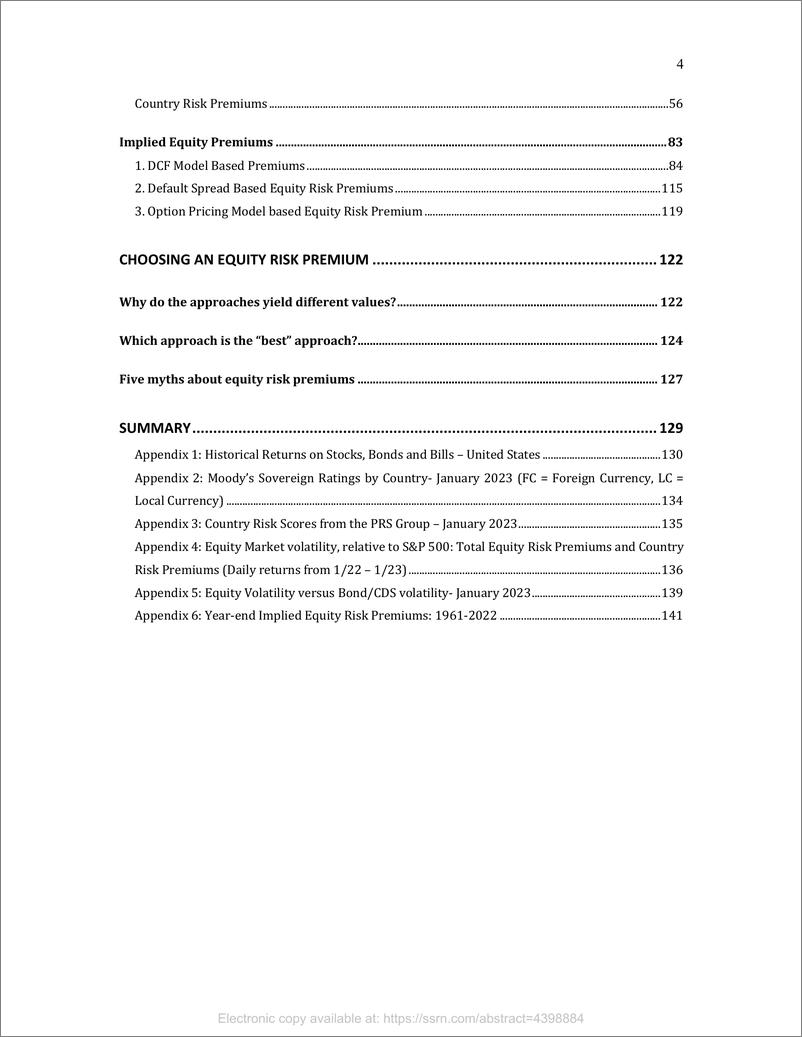 《全球股票风险溢价（ERP）：决定因素、估计和影响——2023年版-英-143页》 - 第5页预览图