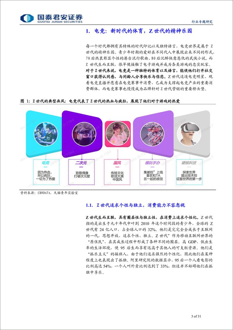 《传播文化行业：Z世代新消费系列报告之三，电光朝露，竞在未来-20190910-国泰君安-31页》 - 第4页预览图