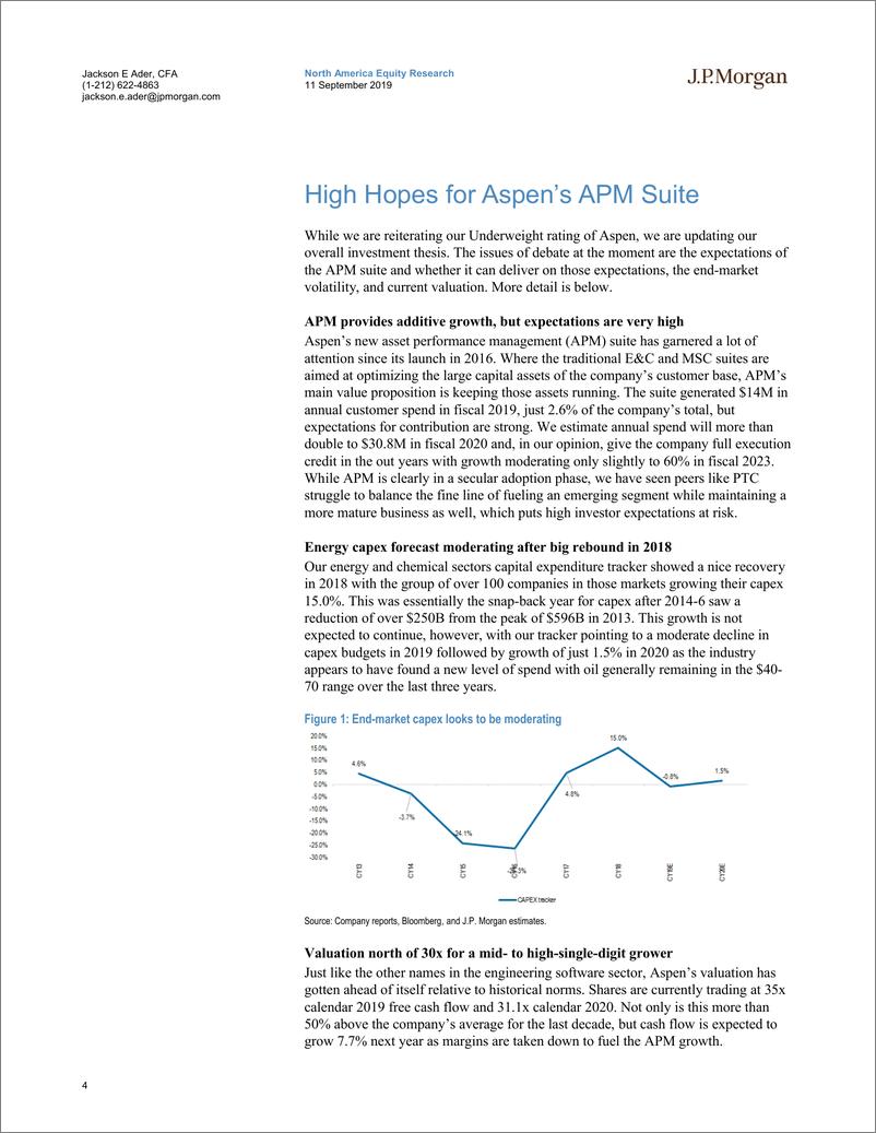 《J.P. 摩根-美股-科技软件行业-交换ALTR和ANSS的评级，保持AZPN减持评级-2019.9.11-35页》 - 第5页预览图