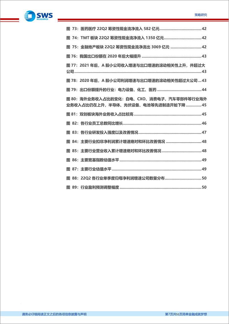 《A股2022年中报分析总结：中报持续下行，维持年内盈利双底的判断-20220906-申万宏源-51页》 - 第8页预览图