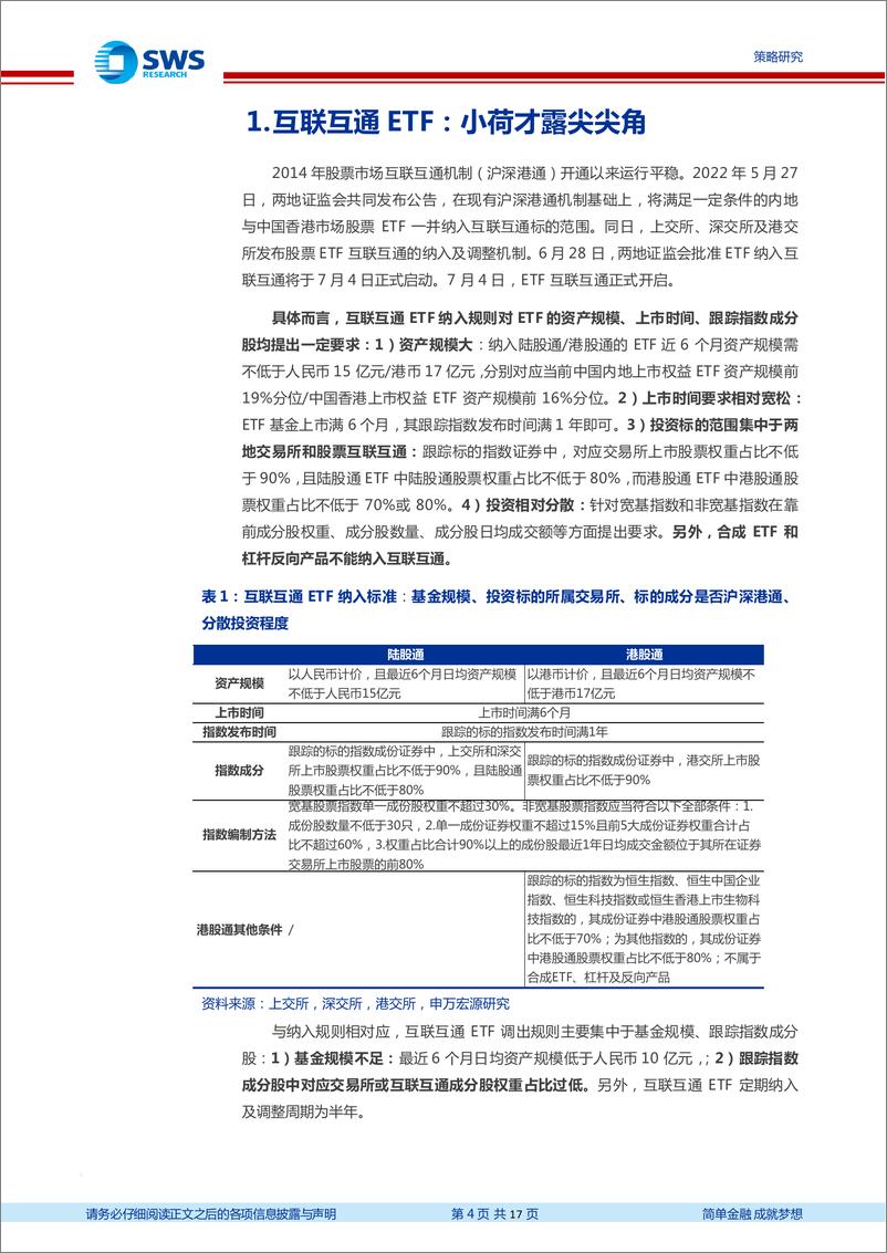 《ETF互联互通开闸影响分析：泛中国资产走向更广阔天地-20220712-申万宏源-17页 》 - 第5页预览图