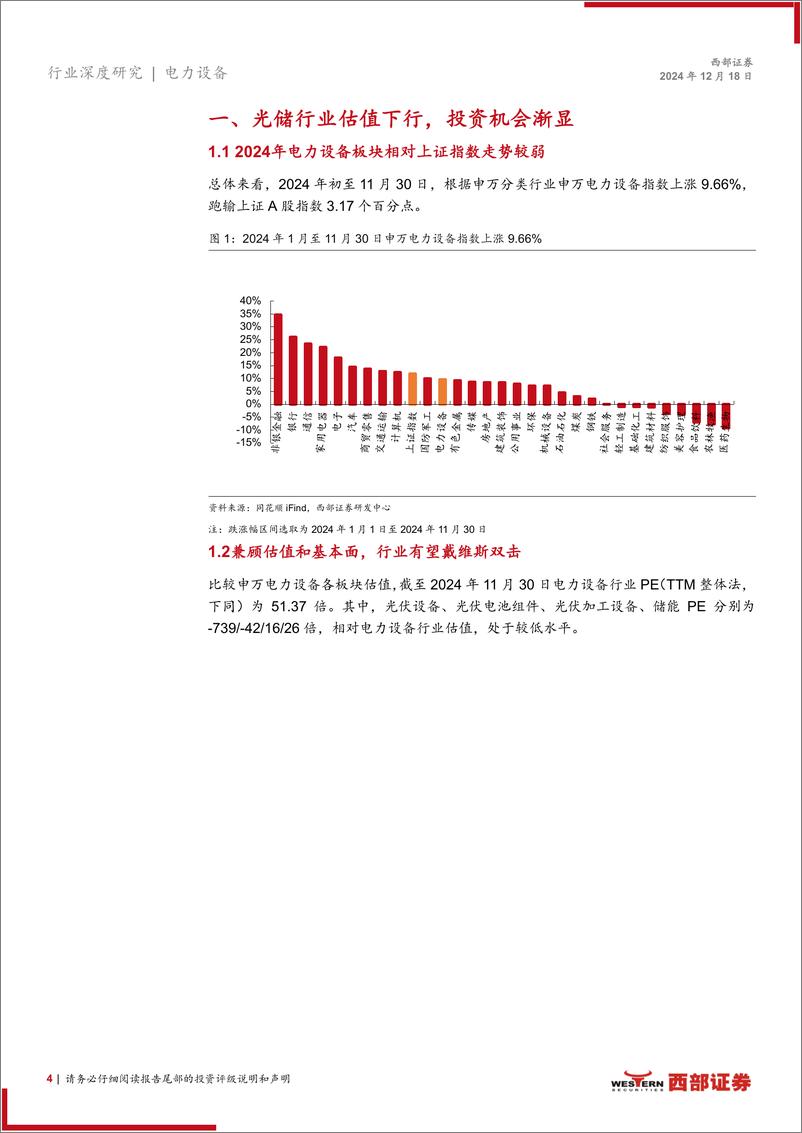 《2025年光储行业年度策略报告：霜雪初霁，景气回暖-241218-西部证券-19页》 - 第4页预览图