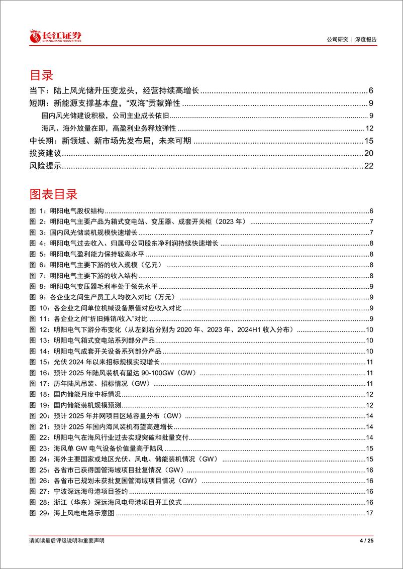 《明阳电气(301291)专耕于“新”，勇攀高峰-250112-长江证券-25页》 - 第4页预览图