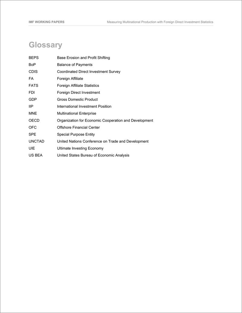 《IMF-用外国直接投资统计数据衡量跨国生产：近期趋势、挑战和发展（英）-2023》 - 第6页预览图