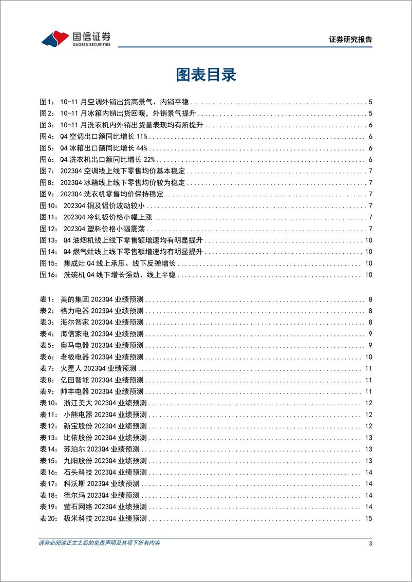 《家电行业2023年四季报前瞻：外销强劲、内需恢复，盈利有望持续优化》 - 第3页预览图