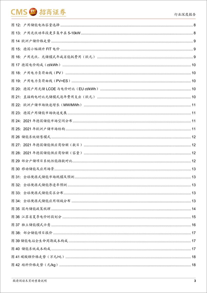 《电力设备及新能源行业储能系列专题（6）：储能，海外户储爆发，关注国内大型储能-20220726-招商证券-20页》 - 第4页预览图