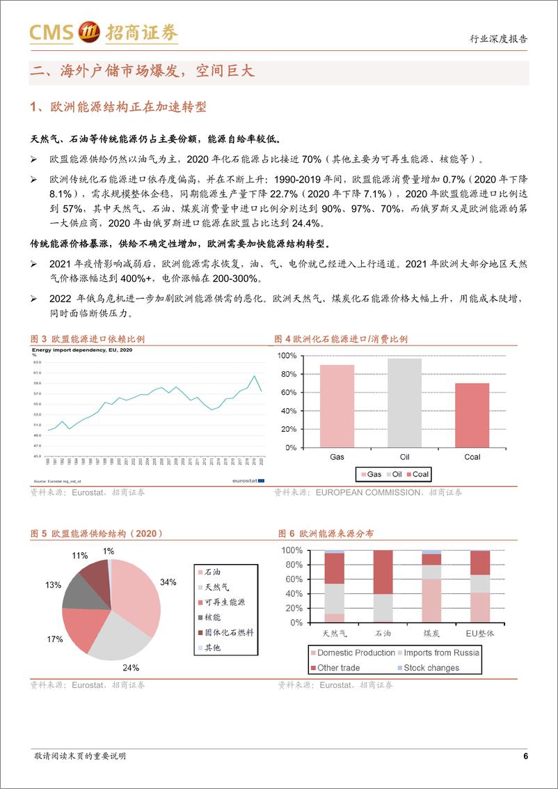 《电力设备及新能源行业储能系列专题（6）：储能，海外户储爆发，关注国内大型储能-20220726-招商证券-20页》 - 第7页预览图