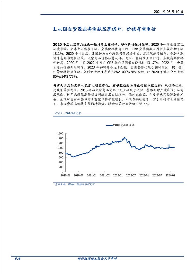 《建筑装饰行业专题研究：建筑央国企矿产资源板块重估空间有多大？-240310-国盛证券-24页》 - 第4页预览图