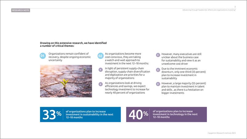《Capgemini-在逆风中前进：组织在哪里投资？（英）-2023.1-52页》 - 第4页预览图