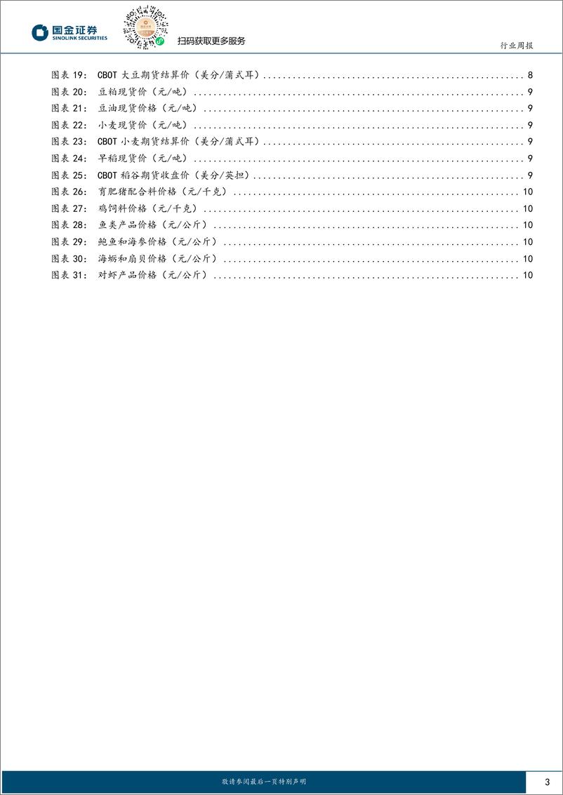 《农林牧渔行业研究：节前猪价持续调整，重视政策调整下的投资机会-240929-国金证券-13页》 - 第3页预览图