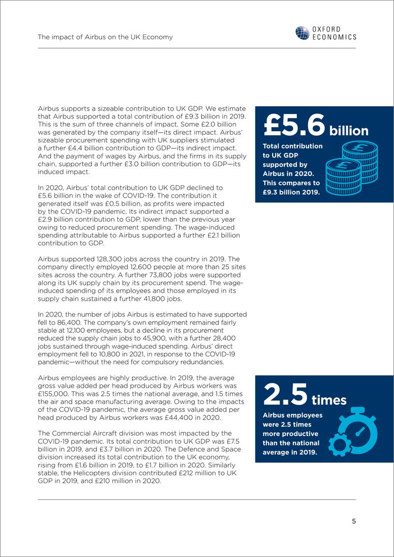 《牛津经济研究院-空中客车对英国经济的影响（英）-2022.3-80页》 - 第8页预览图