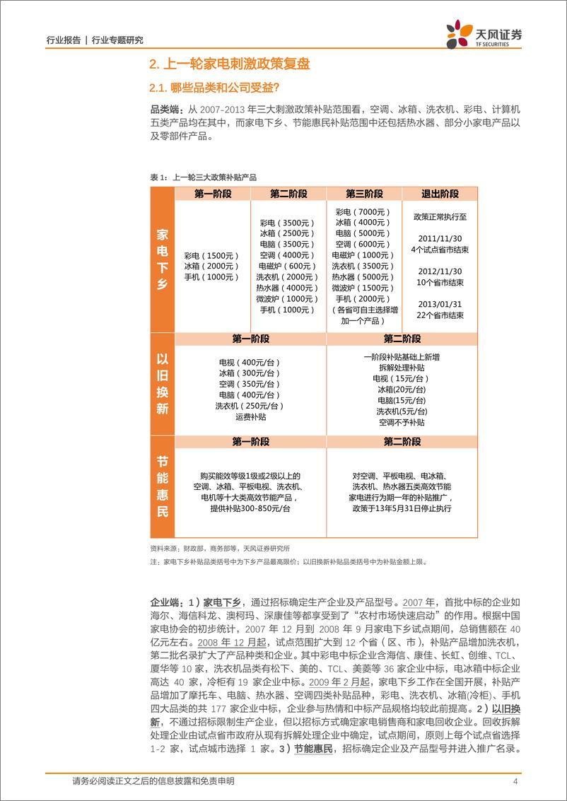 《家用电器行业：家电消费刺激政策2.0下的行业发展机遇-20220723-天风证券-16页》 - 第5页预览图