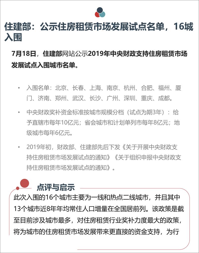 《房地产行业：长租公寓市场月度报告-20190731-中国指数研究院-27页》 - 第6页预览图