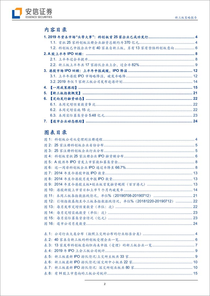 《上半年陆港资本市场IPO回顾：一半海水，一半火焰-20190716-安信证券-26页》 - 第3页预览图