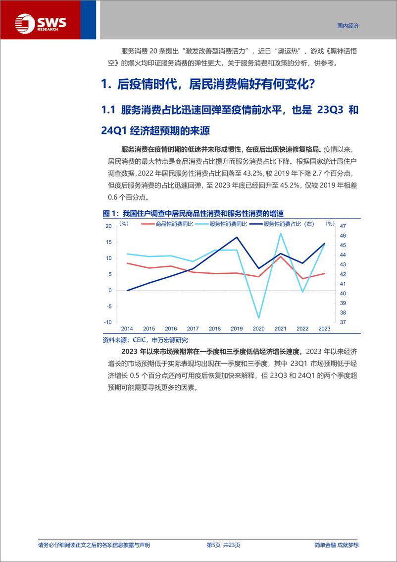 《宏观专题报告：促进服务消费，空间几何？-240903-申万宏源-23页》 - 第5页预览图