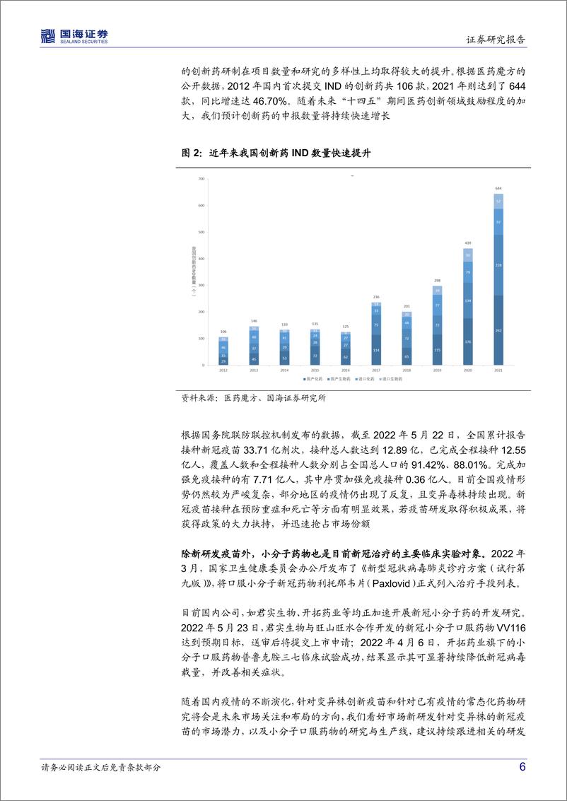 《鹏华中证港股通医药卫生综合ETF（513700）投资价值分析：高景气低估值，疫情后时代医药配置的优质选择-20220529-国海证券-26页》 - 第7页预览图