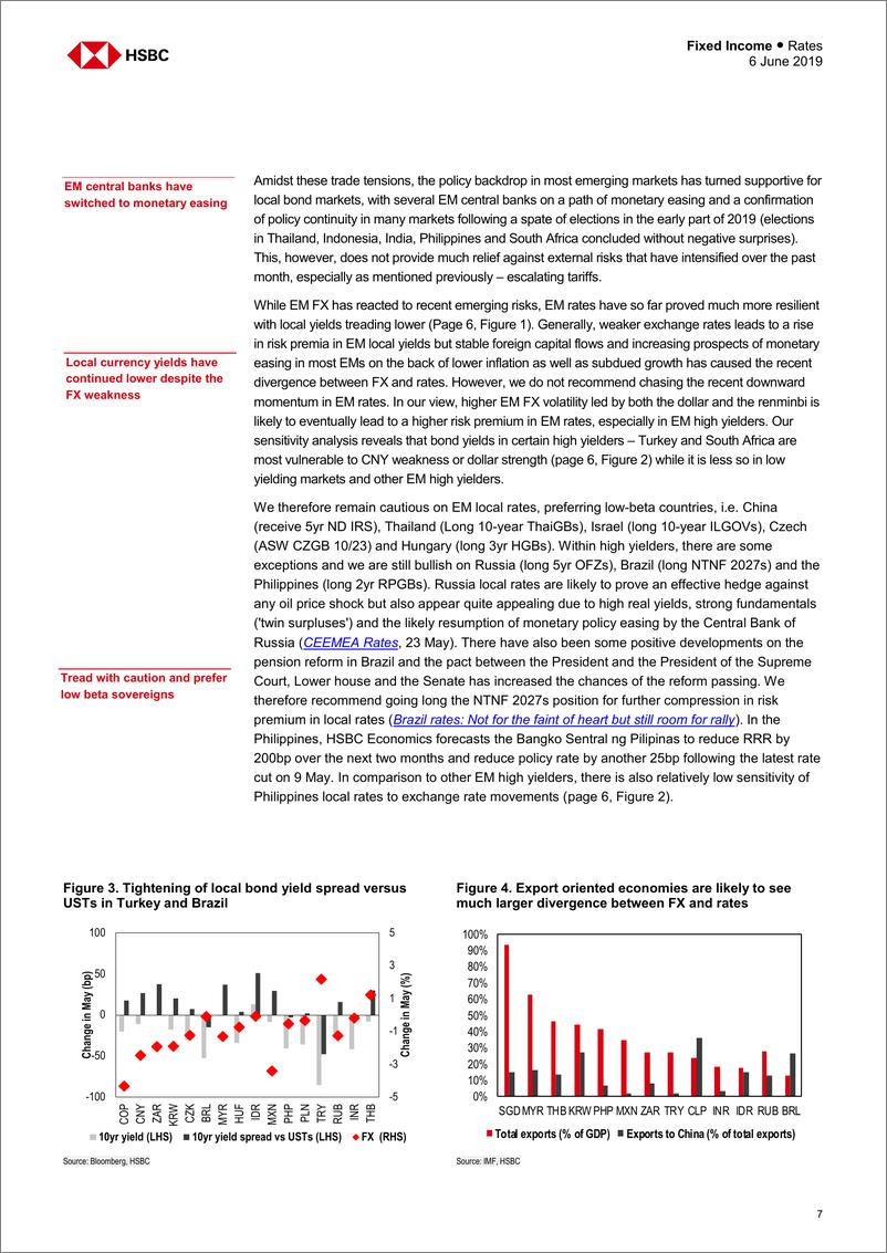《汇丰银行-新兴市场-宏观策略-新兴市场利率：担忧之墙可能变成担忧的悬崖-2019.6.6-43页》 - 第8页预览图