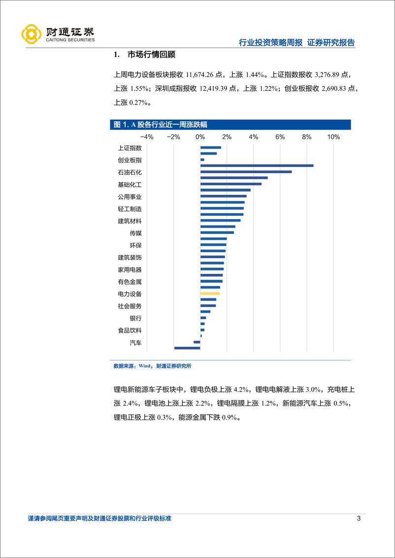 《锂电新能车行业周度投资策略：622正极材料35.55万元吨下降4.18%，高镍成本优势逐步凸显-20220816-财通证券-19页》 - 第4页预览图