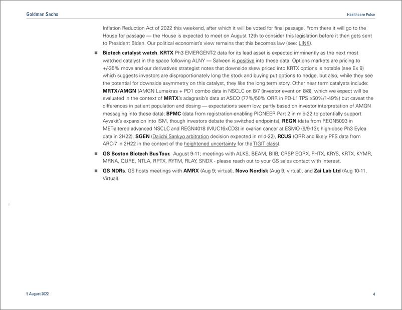 《Healthcare Puls MacrMicro Wanderlust... Investor sentiment; market color; sector themes; charts to watch(1)》 - 第5页预览图