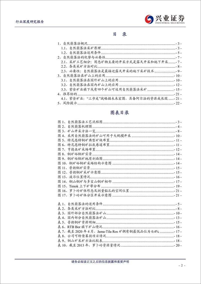 《有色金属行业：崩落法，紫金的下一个技术“征途”-20210208-兴业证券-23页》 - 第2页预览图