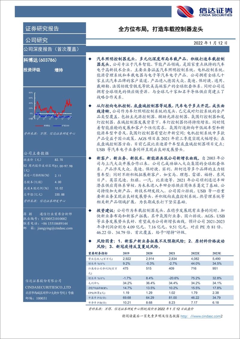 《科博达-603786-深度报告：新能源&智能汽车掘金系列（2），全方位布局，打造车载控制器龙头》 - 第2页预览图