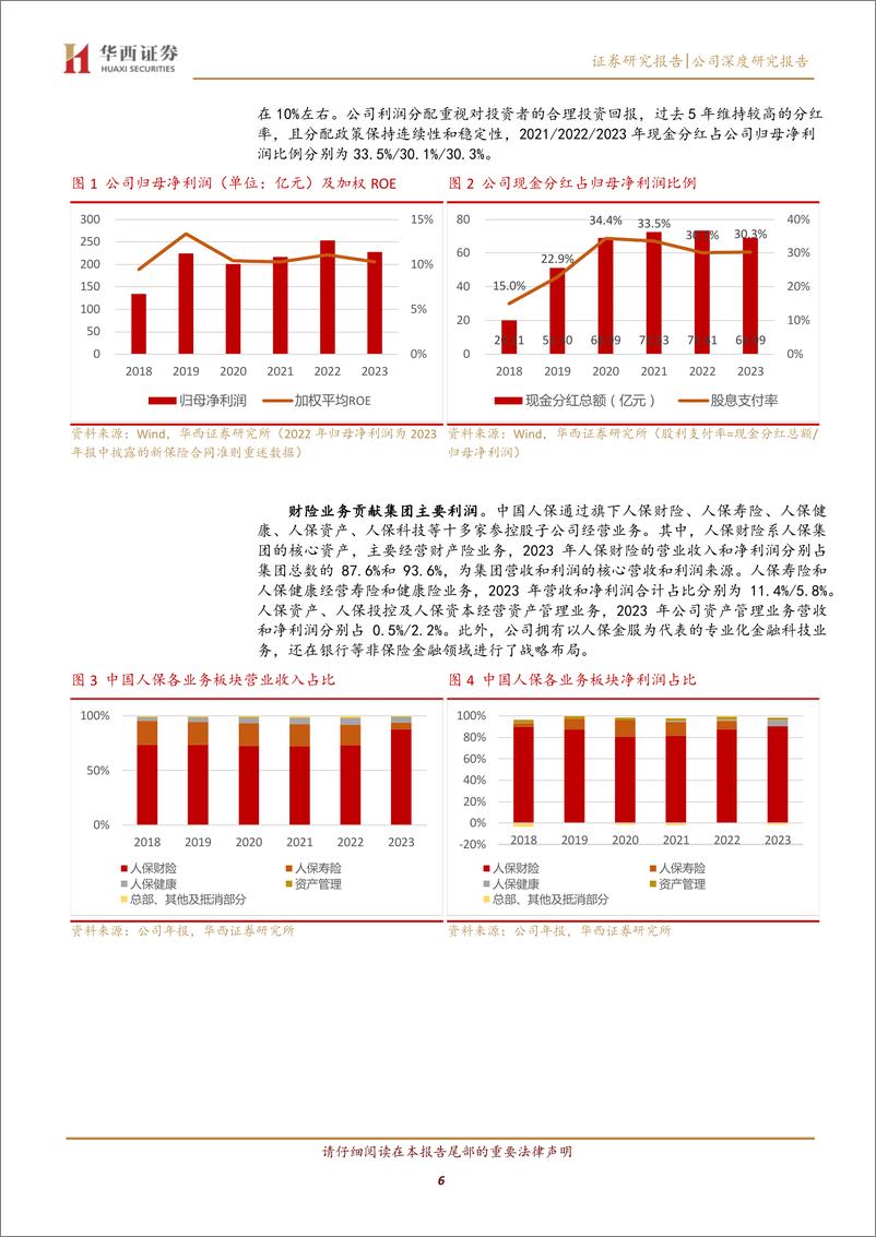 《中国人保(601319)财险实力突出，寿险潜力显现-240611-华西证券-24页》 - 第6页预览图