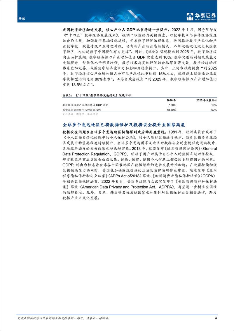 《科技行业专题研究：数据安全，与数字经济共腾飞-20220809-华泰证券-24页》 - 第5页预览图