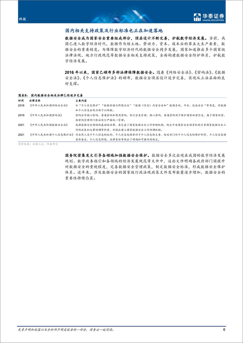 《科技行业专题研究：数据安全，与数字经济共腾飞-20220809-华泰证券-24页》 - 第7页预览图