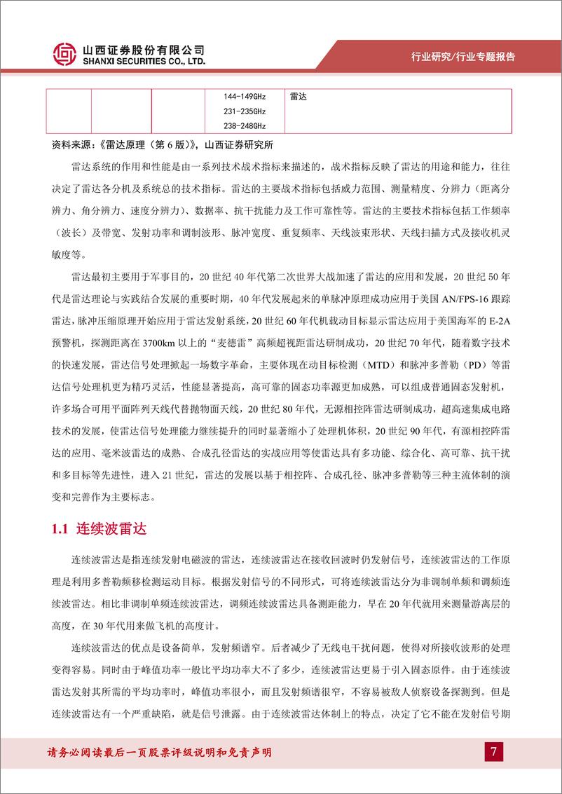 《雷达电子行业专题报告：军队信息化核心系统，数字相控阵已成方向-20221020-山西证券-35页》 - 第8页预览图